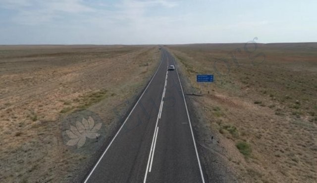 Около 200 км федеральных трасс отремонтировано в Калмыкии