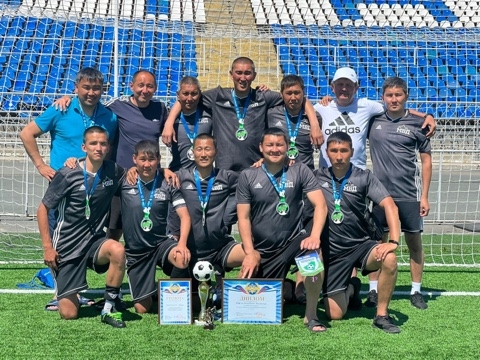 Команда МВД по Республике Калмыкия заняла 2 место в Чемпионате МВД России по мини-футболу