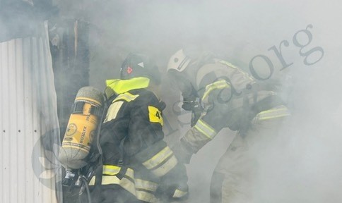 На прошедшей неделе огнеборцы выезжали 9 раз на тушение пожаров