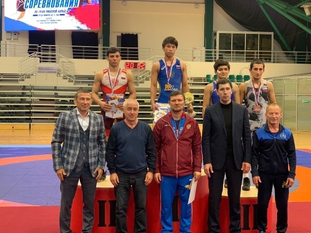Валерий Мангутов занял высшую ступень пьедестала на Всероссийском турнире по греко-римской борьбе 