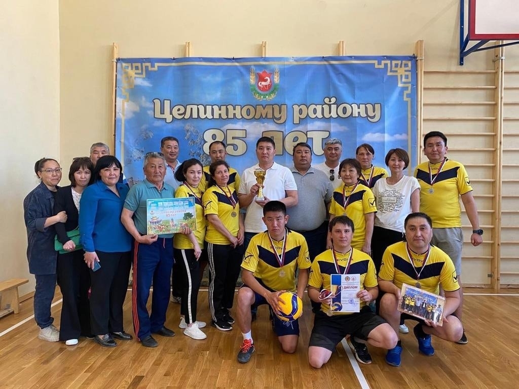 В муниципалитете Калмыкии прошел турнир по волейболу