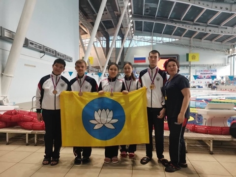 Сборная команда Калмыкии вернулась с 11 медалями со Всероссийской специальной олимпиады