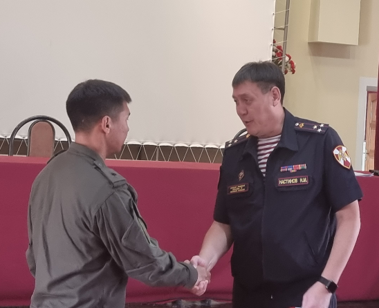 Житель Калмыкии удостоен медали «Жукова»
