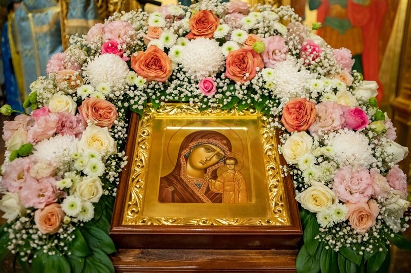 В Элисте встретили Донскую икону Божией Матери