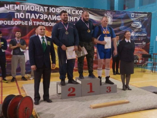 Калмыцкий атлет стал 3-м на чемпионате ЮФО и СКФО