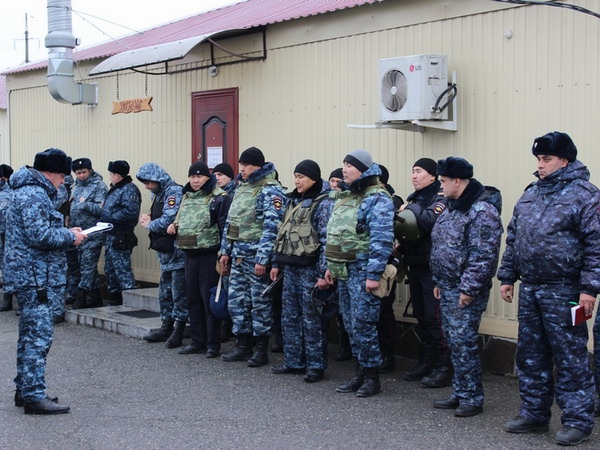 Сводный отряд полиции региона отправился на Кавказ