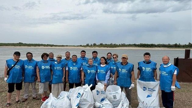В Юстинском районе провели акцию  «Вода России»